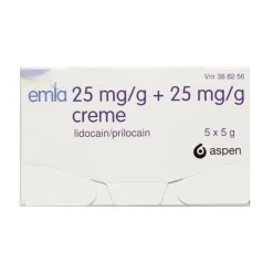 Emla Creme, 5 x 5 gr. inkl. 12 plastre