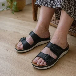 Fischer damesandal, Ina, læder
