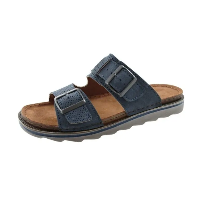 Fischer herresandal i læder