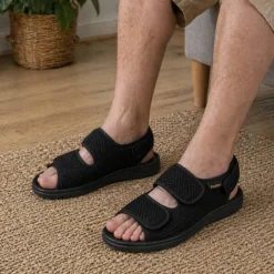 Fischer Ortho-Line sandal med 3 x velcro og OrthoStretch®