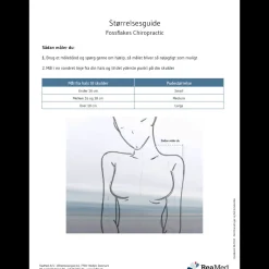 Fossflakes Chiropractic støttepude inkl. betræk