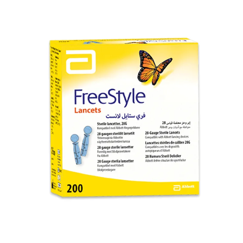 FreeStyle Lancetter 28G, 200 stk.