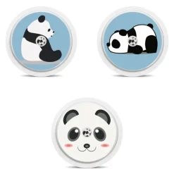 Freestyle Libre sensor klistermærker - Panda