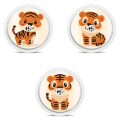Freestyle Libre sensor klistermærker - Tiger