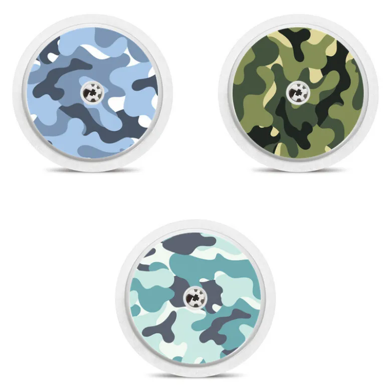 Freestyle Libre sensor klistermærker - Camouflage