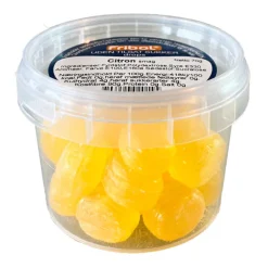 Fribol bolcher, Citron, Uden tilsat sukker, 65 g.