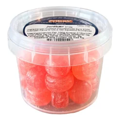 Fribol bolcher, Jordbær, Uden tilsat sukker, 65 g.