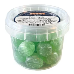 Fribol bolcher, Pebermynte, Uden tilsat sukker, 65 g.