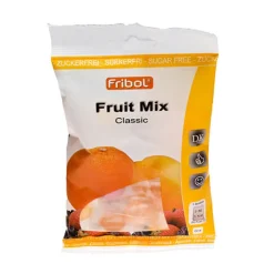 Fribol Sukkerfri Frugtmix drops, 60 g