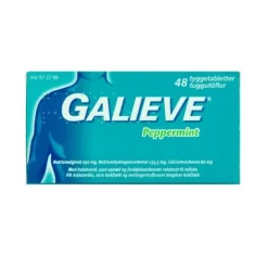 Galieve Peppermint, 48 tyggetabletter