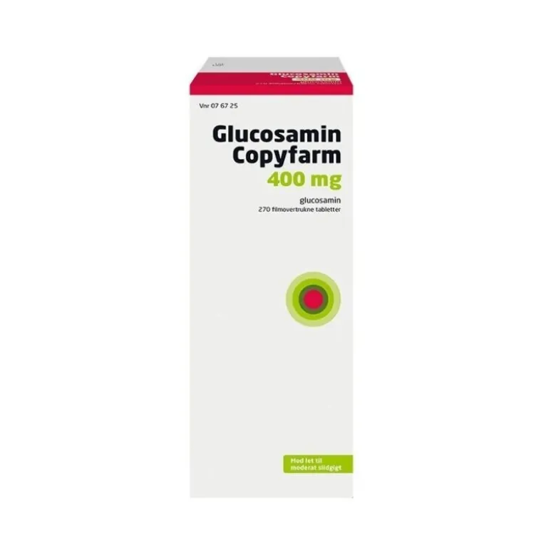 Glucosamin Copyfarm 400 mg, 270 tabletter