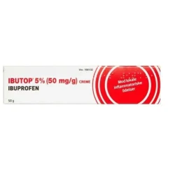Ibutop 5% creme, Ibuprofen, 100 g.