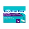 Imodium Plus 2mg + 125mg, 12 tabletter