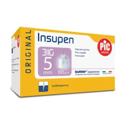 Insupen penkanyler 0,25 x 5 mm (31G) - 100 stk.