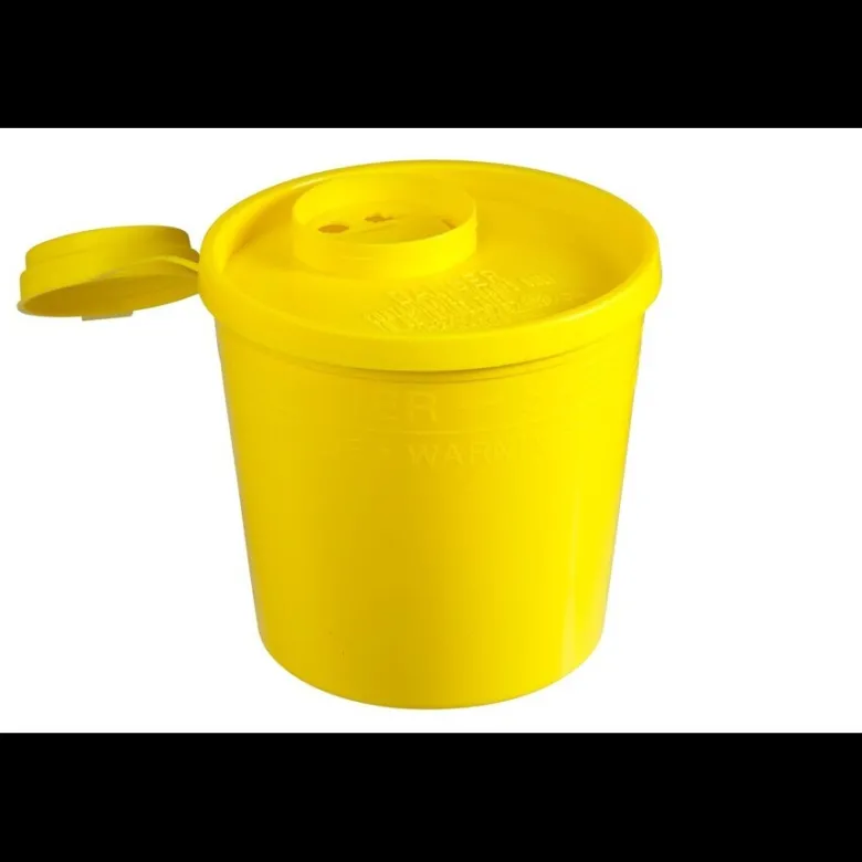 Kanylebøtte - 1,5 liter, gul