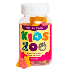 Kids Zoo Kalk + D-vitamin, 60 stk.