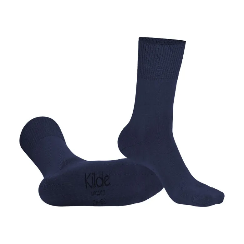 Kilde® Diabetes & Comfort bomuldsstrømpe