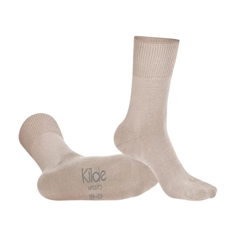 Kilde® Diabetes & Comfort bomuldsstrømpe