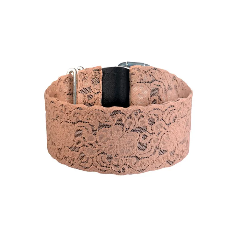 Lår- og armbind til insulinpumpe, blonder