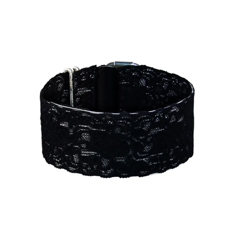 Lår- og armbind til insulinpumpe, blonder