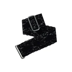 Lår- og armbind til insulinpumpe, blonder