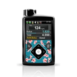 Medtronic MiniMed klistermærke - Blomster