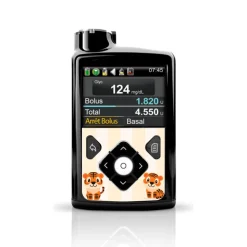 Medtronic MiniMed klistermærke - Tigre