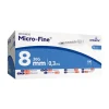 Micro-Fine insulinsprøjte 0,3 x 8 mm (0,3 ml) - 100 stk.