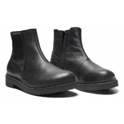 New Feet Chelsea damestøvle med elastik og lynlås