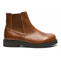 New Feet Chelsea damestøvle med elastik og lynlås
