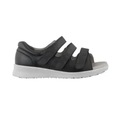 New Feet damesandal med velcroremme