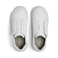 New Feet Damesko i kalveskind med tekstilstretch