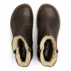 New Feet damestøvle med 2 lynlåse
