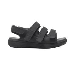 New Feet herresandal med 4 velcrostropper