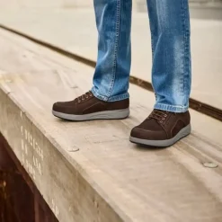 New Feet Herresko i nubuck med vandafvisende membran