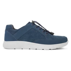 New Feet herresko i Nubuck skind med elastiksnøre