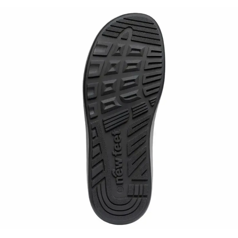 New Feet herrestøvle med lynlås og snøre