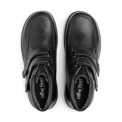 New Feet herrestøvle med velcro og OrthoStretch®
