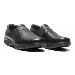 New Feet Klassisk Herreloafer i nubuck med OrthoStretch®