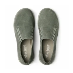 New Feet Loafers i ruskind til damer
