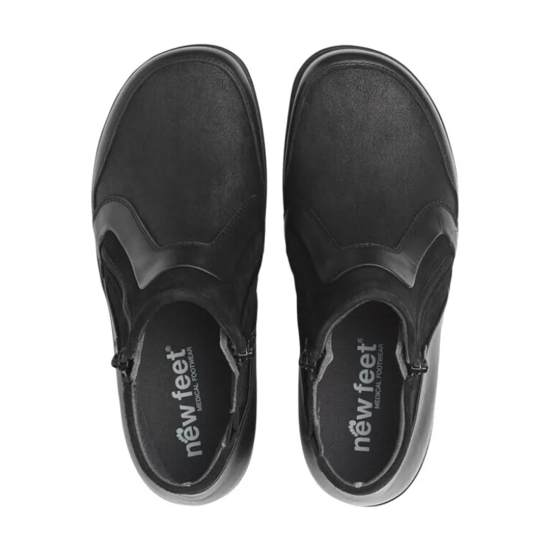 New Feet lynlåsstøvle med OrthoStretch® til dame