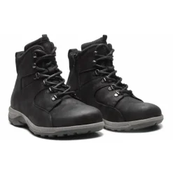 New Feet nubuck herrestøvle med lynlås og snøre