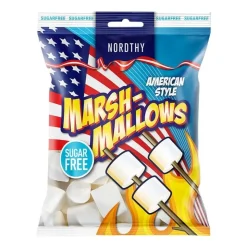 Nordthy sukkerfrie Marshmallows, 100 g