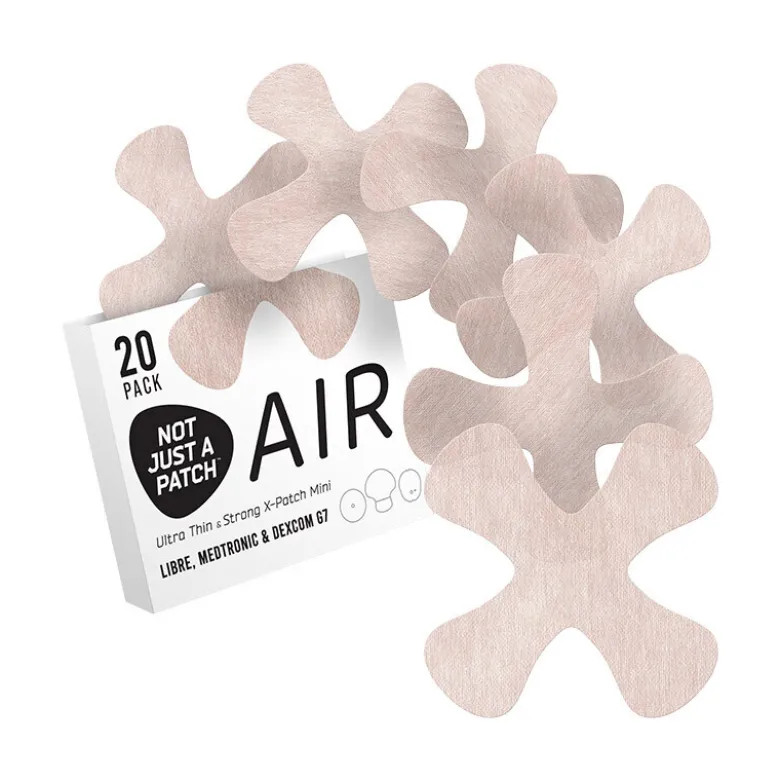 Not Just a Patch AIR X-Plastre til Freestyle Libre, Medtronic og Dexcom, 20 stk