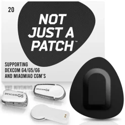 Not Just a Patch plastre til Dexcom og MiaoMiao, 20 stk.