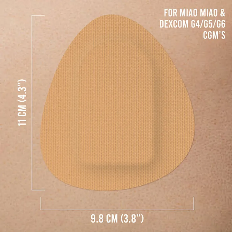 Not Just a Patch plastre til Dexcom og MiaoMiao, 20 stk.
