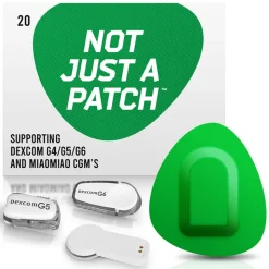 Not Just a Patch plastre til Dexcom og MiaoMiao, 20 stk.