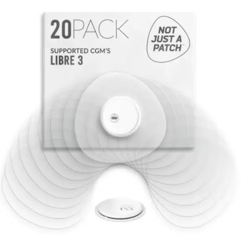 Not Just a Patch plastre til Freestyle Libre 3, 20 stk.