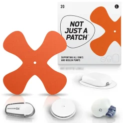 Not Just a Patch X-Plastre til alle sensorer/CGM's, 20 stk.