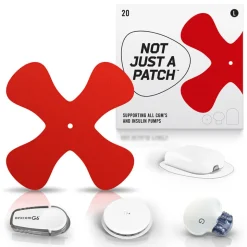 Not Just a Patch X-Plastre til alle sensorer/CGM's, 20 stk.